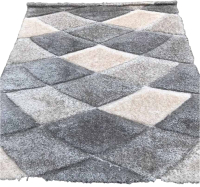 Ковер Radjab Carpet Калифорния Прямоугольник P428B / 3558RK (1.6x3, Grey/Beige) - 