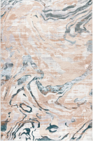 Ковер Radjab Carpet Белла Прямоугольник 7559RK (2.4x3.4, Cream Shirink/Blue Fdy) - 