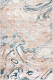 Коврик Radjab Carpet Белла Прямоугольник D007A / 7643RK (1.2x1.8, Cream Shirink/Blue Fdy) - 