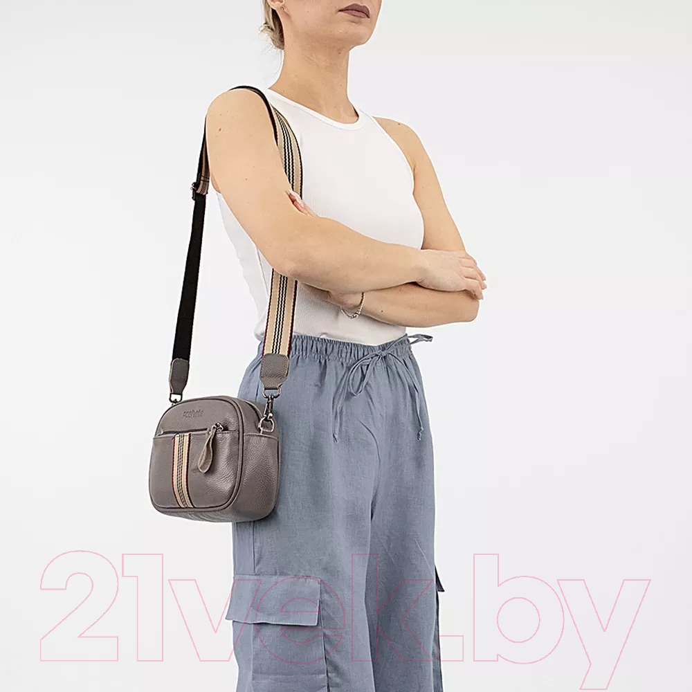 Сумка Poshete 886-39036-COF (кофе) — фото 4