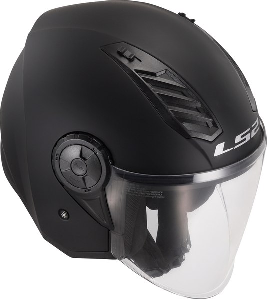Мотошлем LS2 OF616 Airflow 2 Solid (XL, черный матовый)