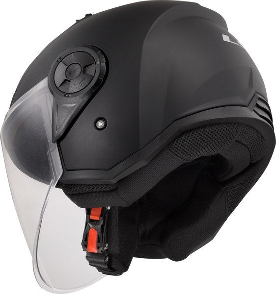 Мотошлем LS2 OF616 Airflow 2 Solid (L, черный матовый)