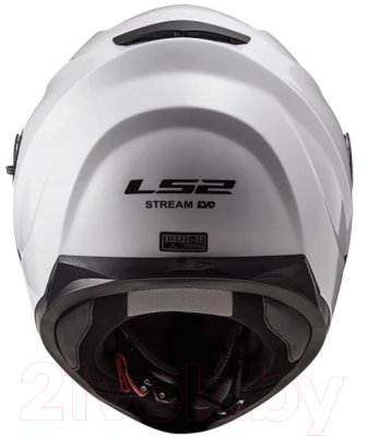 Мотошлем LS2 FF320 Stream Evo (XXL, белый)