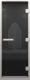 Стеклянная дверь для бани/сауны Doorwood Хамам 70x190 / DW03217 (графит) - 