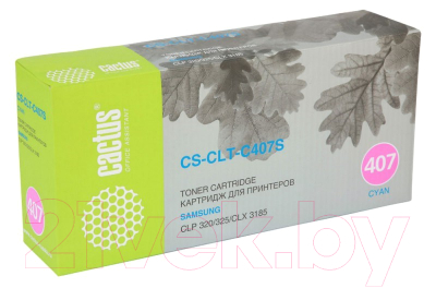 Тонер-картридж Cactus CS-CLT-C407S