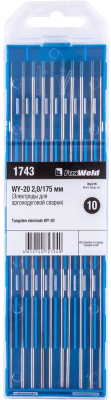 Электрод FoxWeld Вольфрамовый WY-20 2.0мм / 175мм / 1743