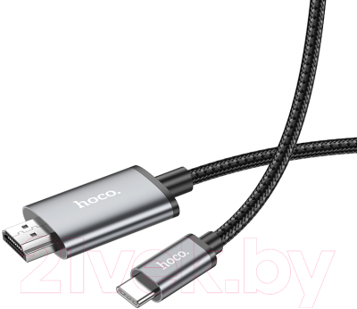 Кабель Hoco UA27 Type-C - HDMI 1080P (2м, металлик)