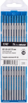 Электрод FoxWeld Вольфрамовый WY-20 4.0мм / 175мм / 1747
