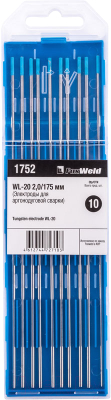 Электрод FoxWeld Вольфрамовый WL-20 2.0мм / 175мм / 1752