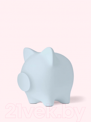 Копилка Pig Bank By Свинка (L, голубой)
