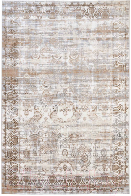 Ковер Radjab Carpet Белла Прямоугольник D008A / 8780RK (2.4x5, Cream Shirink/Vizon Fdy)