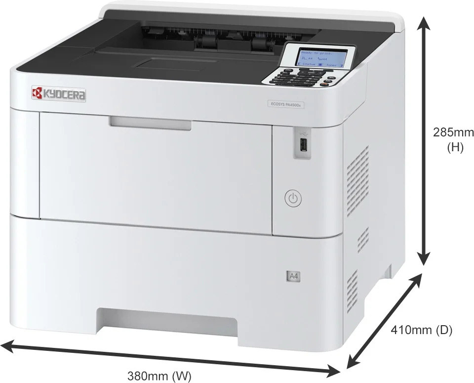 Принтер Kyocera Mita Ecosys PA4500x + тонер-картридж TK-3400 (110C0Y3NL0+1T0C0Y0NL0)