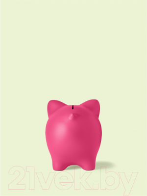 Копилка Pig Bank By Свинка (M, розовый/фуксия)