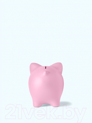 Копилка Pig Bank By Свинка (M, Барби/нежно-розовый)