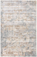 Коврик Radjab Carpet Белла Прямоугольник D057A / 7652RK (1.2x1.8, Cream Shirink/Blue Fdy) - 