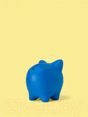 Копилка Pig Bank By Свинка (M, синий)