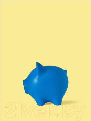 Копилка Pig Bank By Свинка (M, синий)