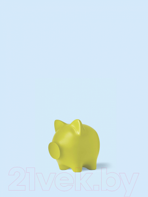 Копилка Pig Bank By Свинка (S, лайм)