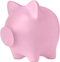 Копилка Pig Bank By Свинка (L, Барби/нежно-розовый) - 