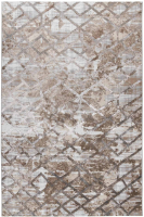 Ковер Radjab Carpet Белла Прямоугольник K551B / 7567RK (2.4x3.4, Cream Shirink/Vizon Fdy) - 