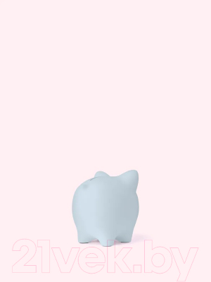 Копилка Pig Bank By Свинка (S, голубой)