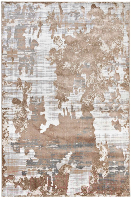 Ковер Radjab Carpet Белла Прямоугольник D009A / 7564RK (2.4x3.4, Cream Shirink/Vizon Fdy)