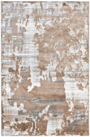 Ковер Radjab Carpet Белла Прямоугольник D009A / 8469RK (2.4x5, Cream Shirink/Vizon Fdy) - 