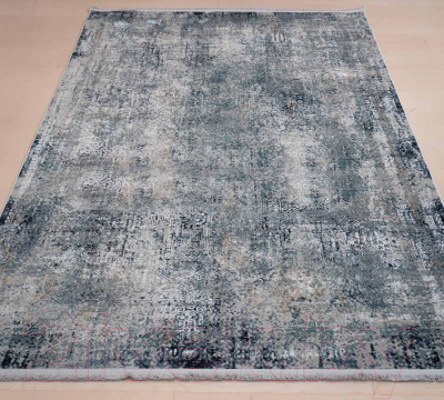 Ковер Radjab Carpet Винстон Прямоугольник 03618B / 8098RK (1x2, Cream/Blue)