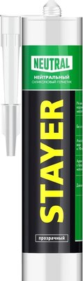 Герметик силиконовый Stayer 41217-2_z01 (260мл, прозрачный) - 