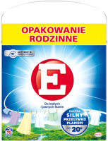 Стиральный порошок E Для белого белья (4.125кг) - 