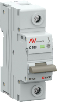 Выключатель автоматический EKF Averes AV-125 1P 100A (C) 10kA / mcb125-1-100C-av - 