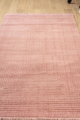 Ковер Radjab Carpet Пандора Прямоугольник 1104A / 9091RK (1.6x3, Pink/Pink)