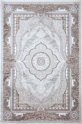 Коврик Radjab Carpet Ориенталь Прямоугольник 3955А / 4565RK (0.8x1.5, Bone/Beige)