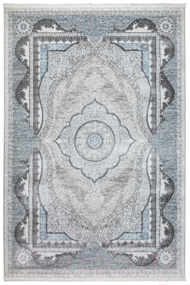 Коврик Radjab Carpet Ориенталь Прямоугольник 3955А / 5718RK (0.8x1.5, Bone/Light Blue)