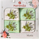 Набор полотенец Merzuka Maria / 11851 (4шт, в коробке, фисташковый) - 