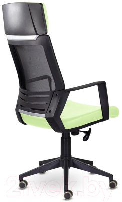 Кресло офисное UTFC М-811 Альт / Alt BlackPL Ср S-0406 (фисташковый)