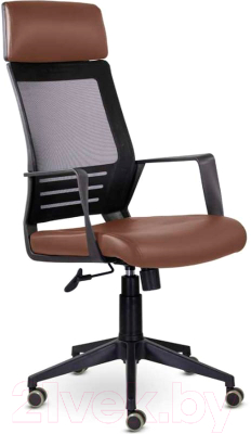 Кресло офисное UTFC М-811 Альт / Alt BlackPL Ср S-0412 (коричневый)