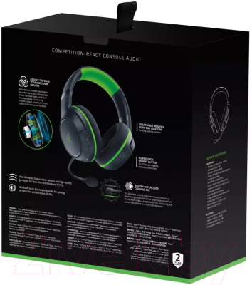 Беспроводные наушники Razer Kaira for Xbox / RZ04-03480100-R3M1 (черный)