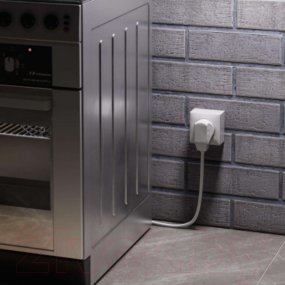 Розетка Werkel W1189201 с вилкой (белый)