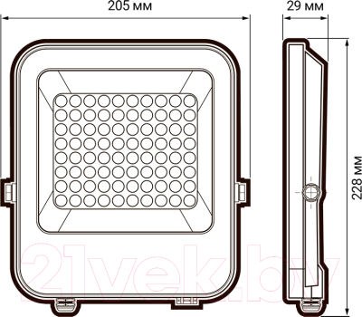 Прожектор JAZZway PFL-S4 / 5036420