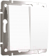 Выключатель Werkel W1120061 (белый матовый) - 