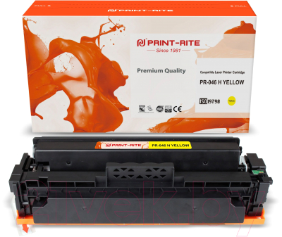 Тонер-картридж Print-Rite TFC454YPU1J / PR-046