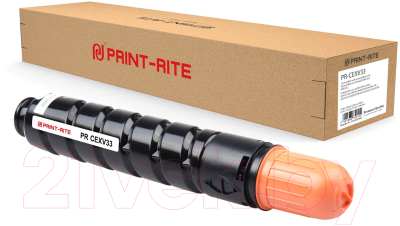 Тонер-картридж Print-Rite TFC555BPRJ / PR-CEXV33