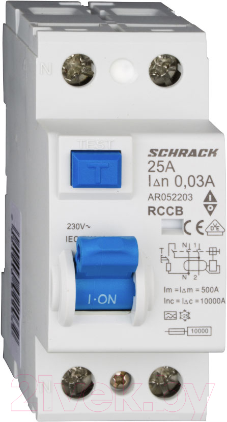 Устройство защитного отключения Schrack Technik AR052203