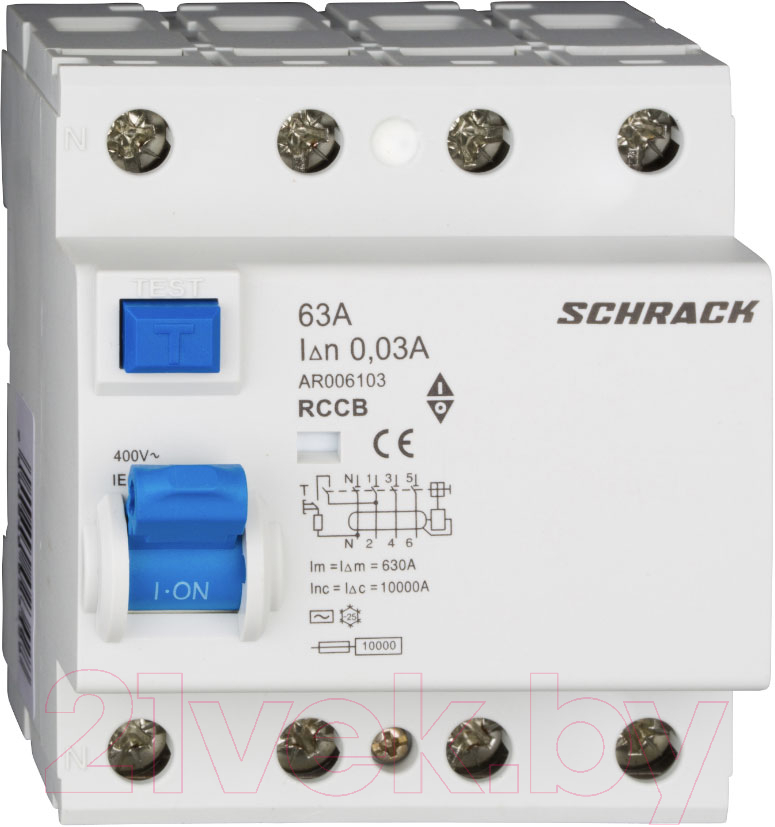 Устройство защитного отключения Schrack Technik AR006103
