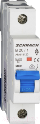 Выключатель автоматический Schrack Technik AM618120