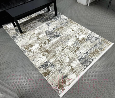 Ковер Radjab Carpet Валенсия Прямоугольник S171A / 11374RK (1.6x2.3, Vizon/Grey)