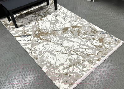 Ковер Radjab Carpet Валенсия Прямоугольник S041A / 10512RK (1.6x2.3, Cream/Vizon)