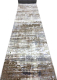 Ковровая дорожка Radjab Carpet Белла D060A / 7639RK (0.8x25, Cream Shirink/Vizon Fdy) - 