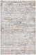 Ковровая дорожка Radjab Carpet Белла D057A / 8053RK (4x25, Cream Shirink/Vizon Fdy) - 